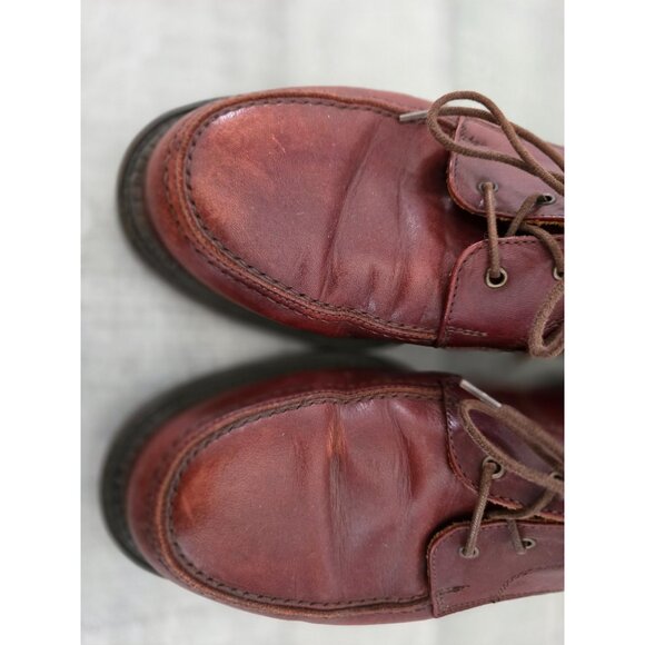 Bostonian Mens Brown Leather Derby Shoes Size 42 - Picture 3 of 7